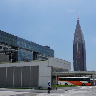 Zwischenstation in Tokyo zum Buswechsel. Das Terminal befindet sich im 4. Stock