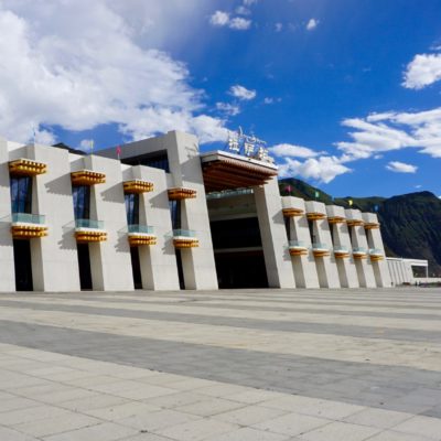 Der Bahnhof von Lhasa