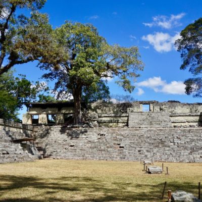In den Ruinen von Copán