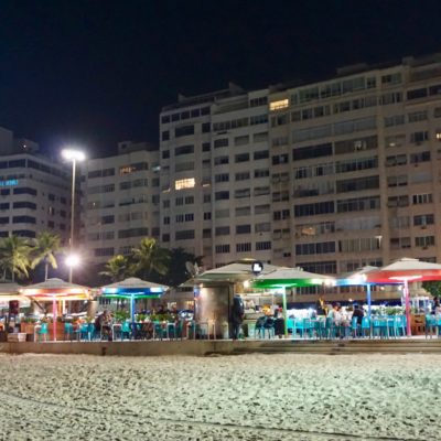 Bar an der Copacabana