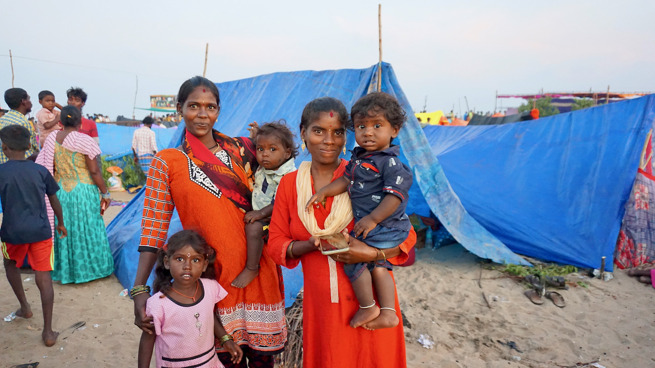 Strandfestival @ Mamallapuram im Video